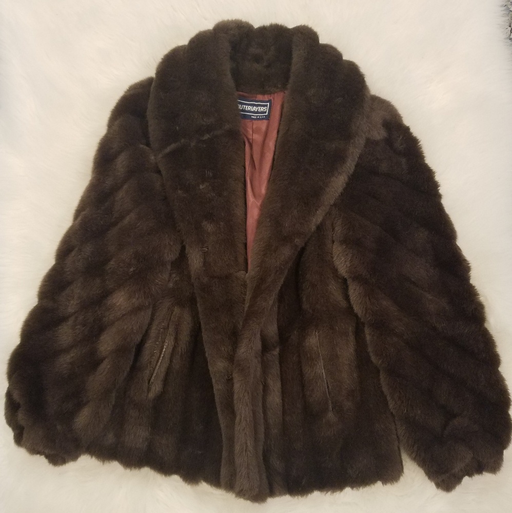 Outerlayers faux fur jacket